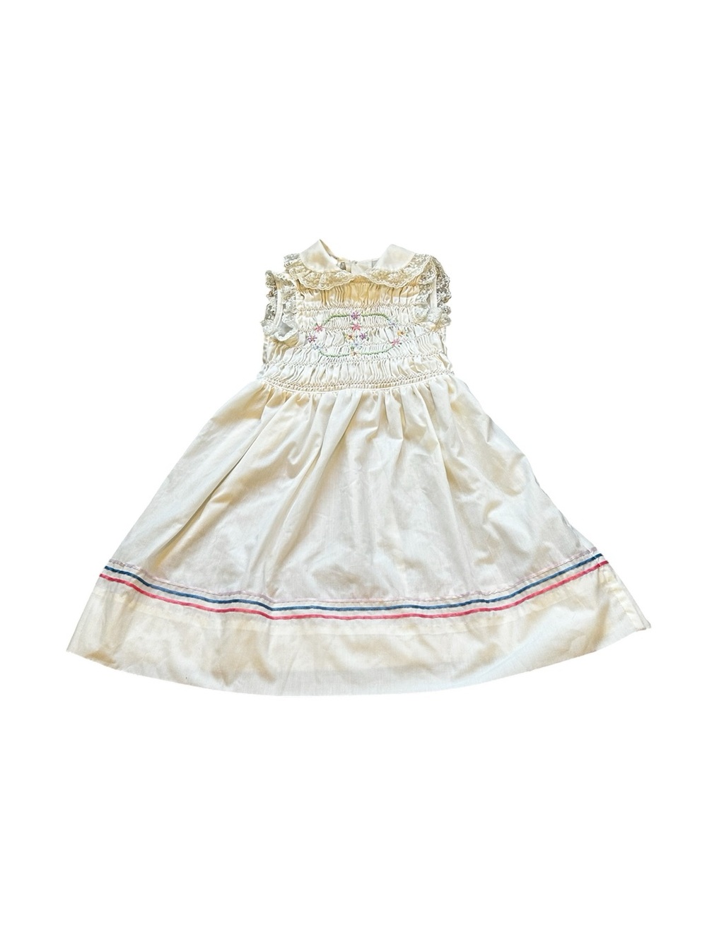Vintage Girls Winnie The Pooh Roebuck Sears Cottagecore Dress Summer 70s